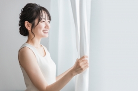 カーテンの洗濯