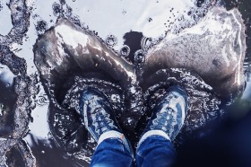 靴の防水